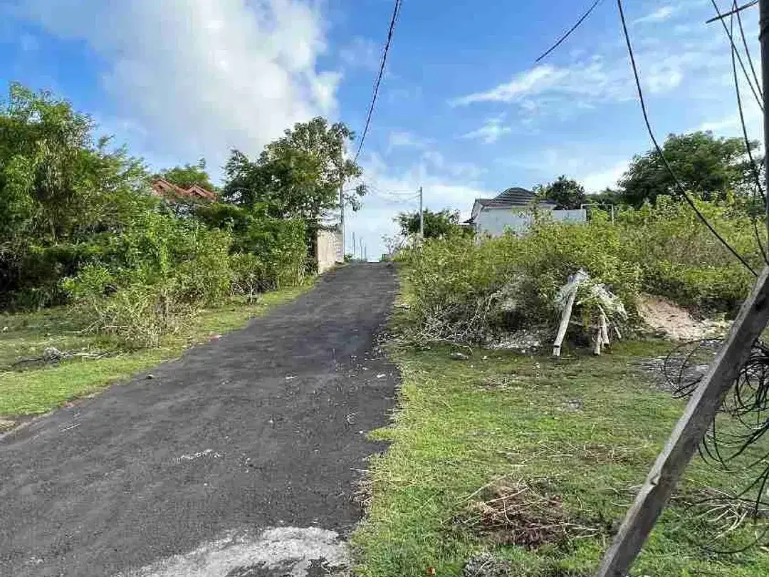 Dijual Tanah 200m2 View GWK untuk Villa - Image 6 of 10