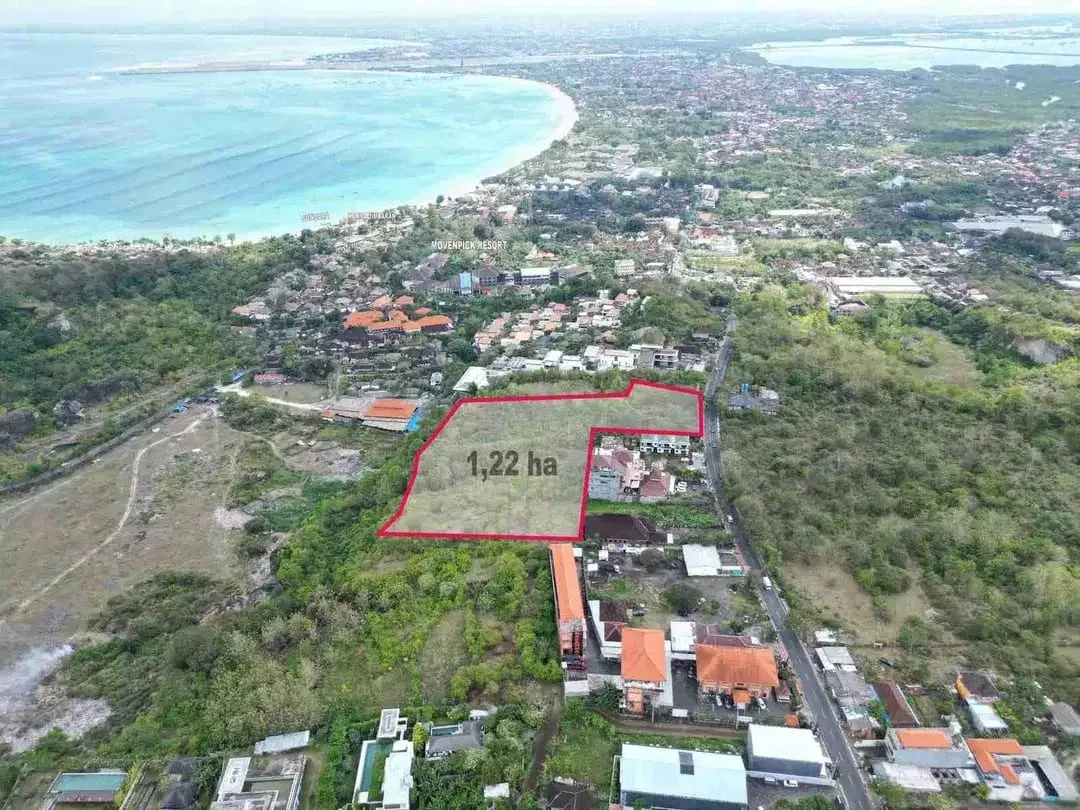 BARANG MURAH Dijual Tanah Full View Laut di Jalan Raya Utama Uluwatu Jimbaran Bali - Image 7 of 10