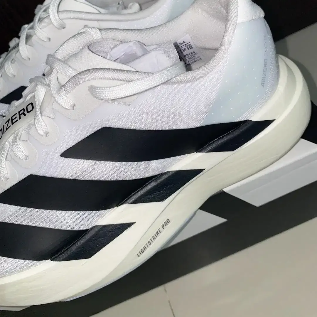 Adidas Adizero Evo SL White Black - Image 5 of 10