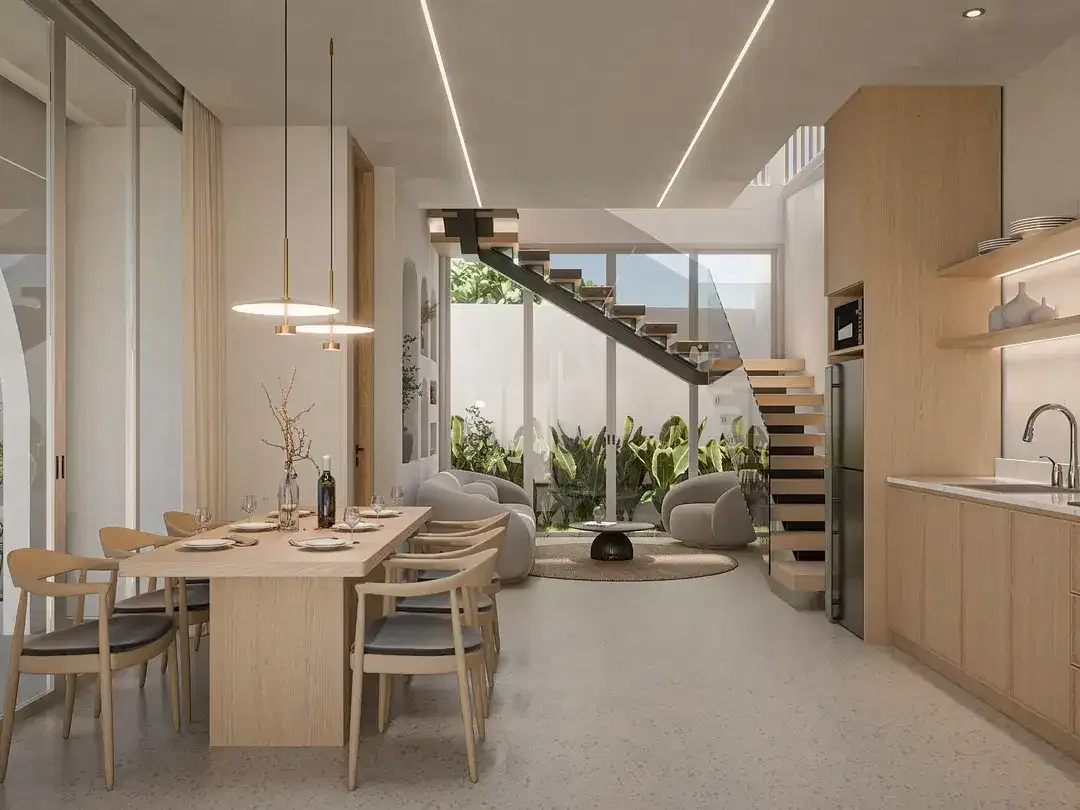 PROMO VILLA LOKASI PREMIUM POSISI PRIVATE DEKAT SUNSET ROAD - Image 3 of 7