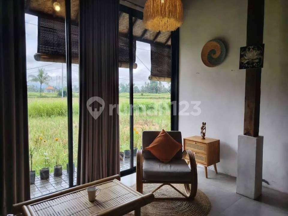 For Rent Villa Rice Field View 10 Menutes From Mongkey Forest Center Ubud Ubud 3 Bedroom 10 Menutes From Mongkey Forest Sentral Ubud Gianyar 40 Menit From Canggu Nyanyi Beach Tanah Lot Tabanan For - Image 1 of 4