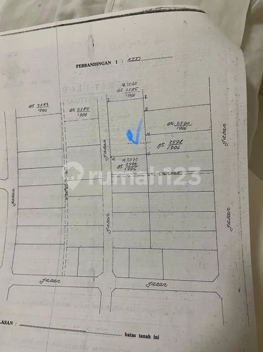 Tanah Strategis Luas Sudah Pagar Keliling di Taman Cargo Denpasar - Image 4 of 4