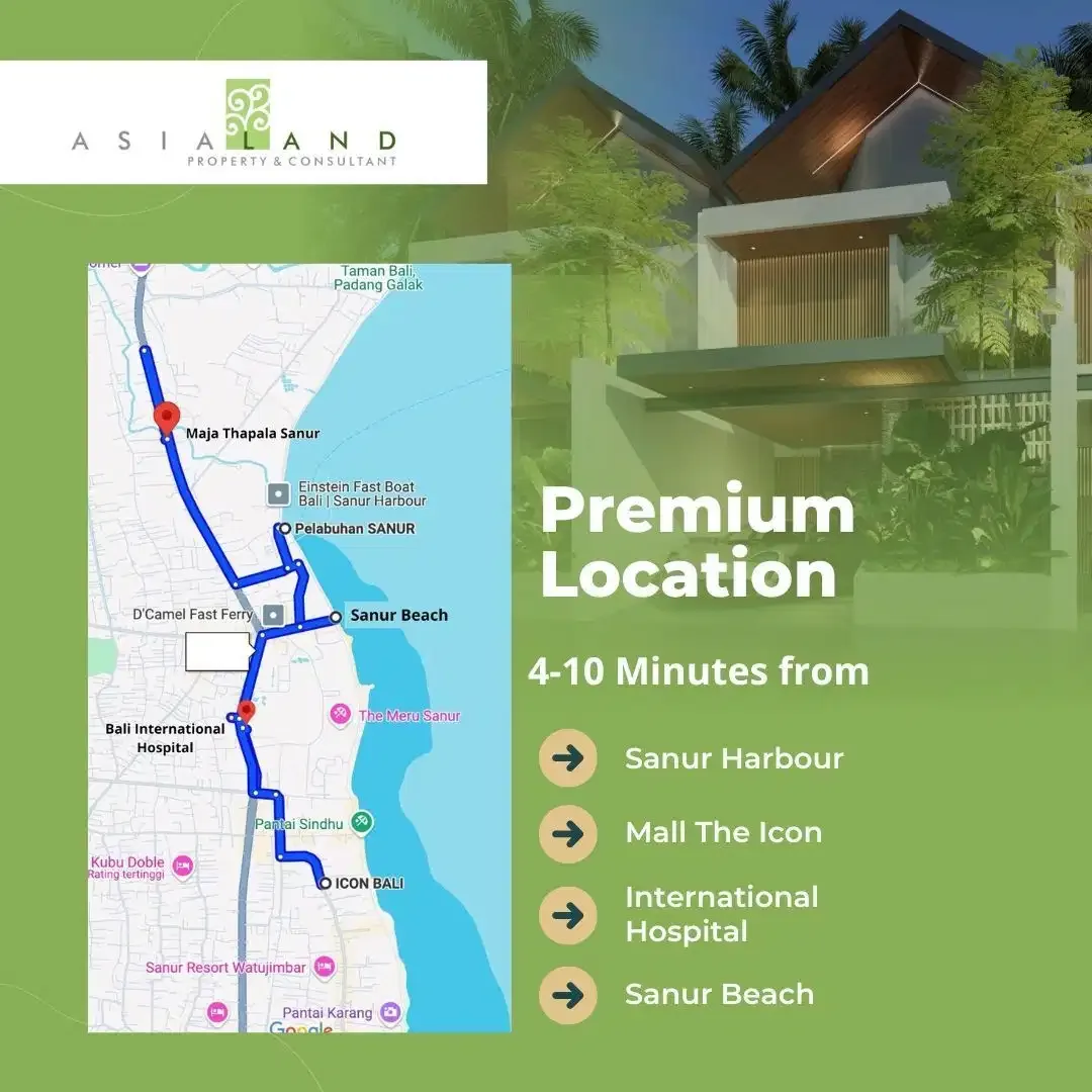 KOMPLEK VILLA PREMIUM with RESORT FACILITIES @SANUR BALI - Image 10 of 10