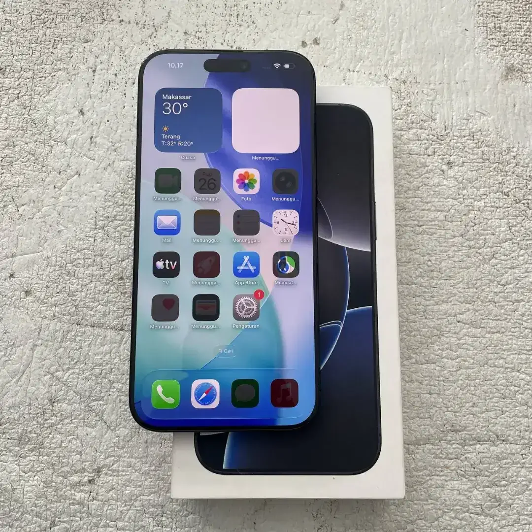 iPhone 16 Pro Max iBox PA/A Warna Black Titanium 512GB - Image 2 of 3