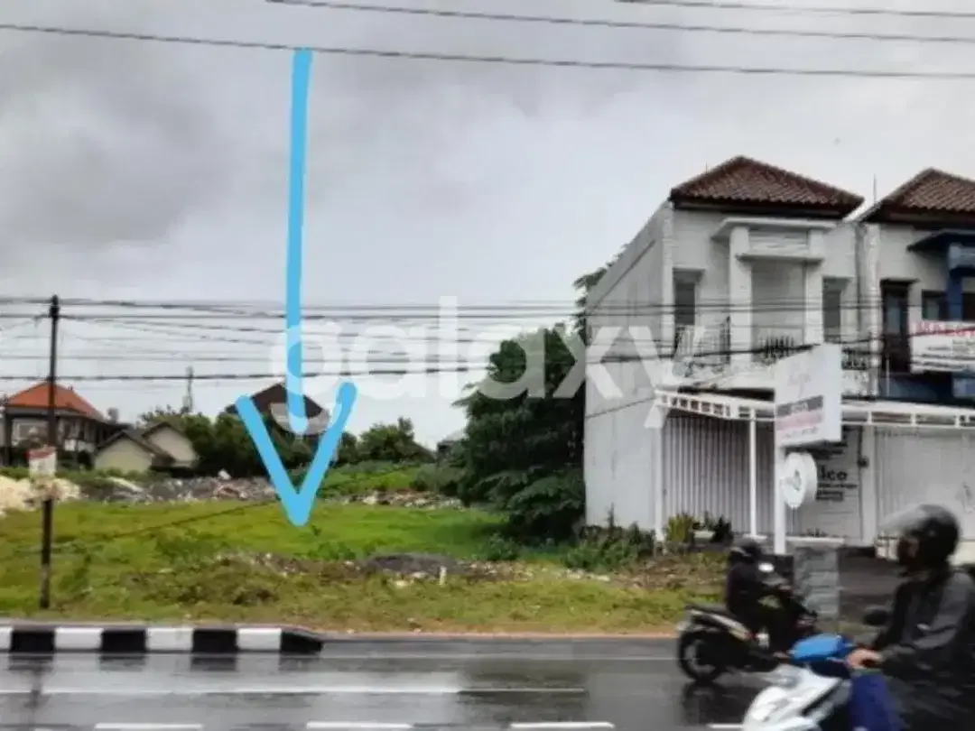 TANAH STRATEGIS JALAN UTAMA MAHENDRADATTA PADANGSAMBIAN DENPASAR, BALI - Image 1 of 2