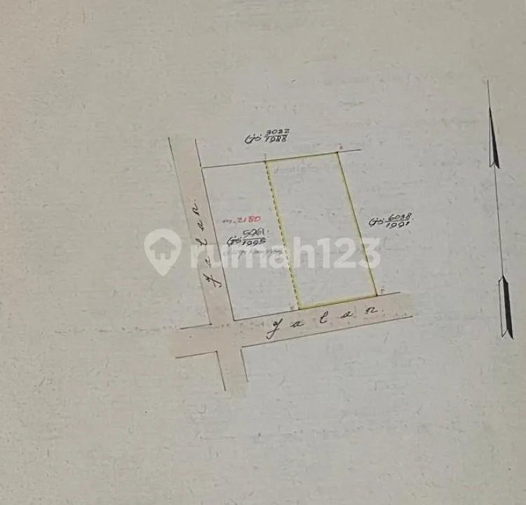 Dijual Tanah Lokasi di Sekar Tunjung, Dentim - Image 3 of 4