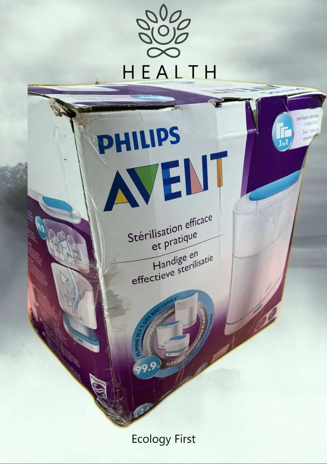 Philips Avent 3-in 1 Electric Steam Sterilizer Euro Plug - Image 1 of 9