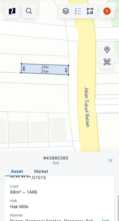 Dijual Ruko Lokasi Strategis di Jl. Tukad Balian - Image 3 of 4
