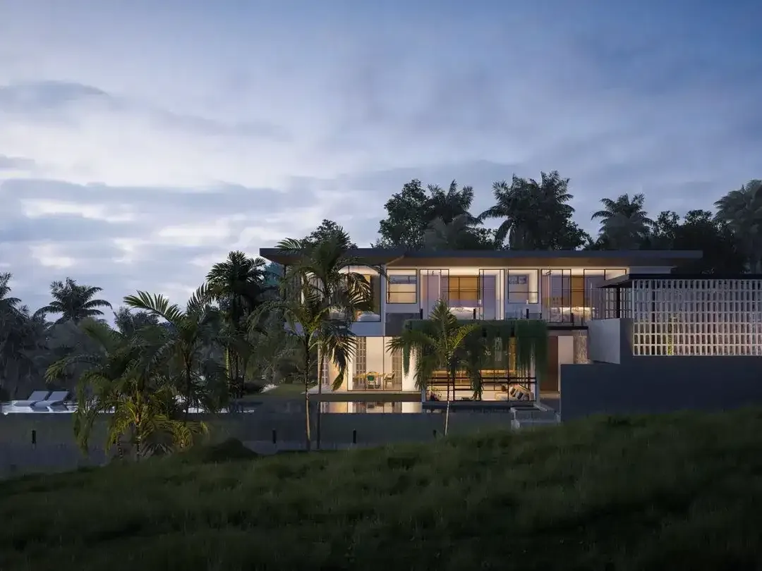 For Sale Leasehold - Huge brand new luxury villa with private tennis court - Image 2 of 9