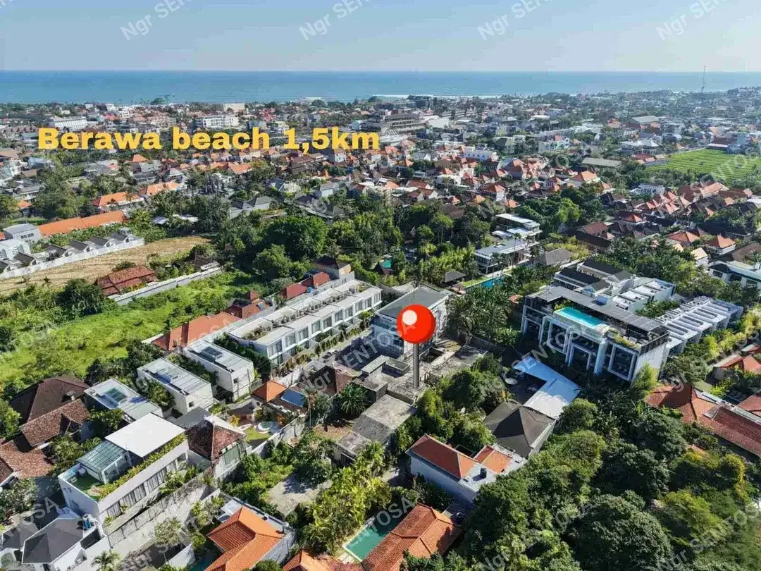 Tanah Canggu Berawa dekat pantai bonus bangunan - Image 5 of 10