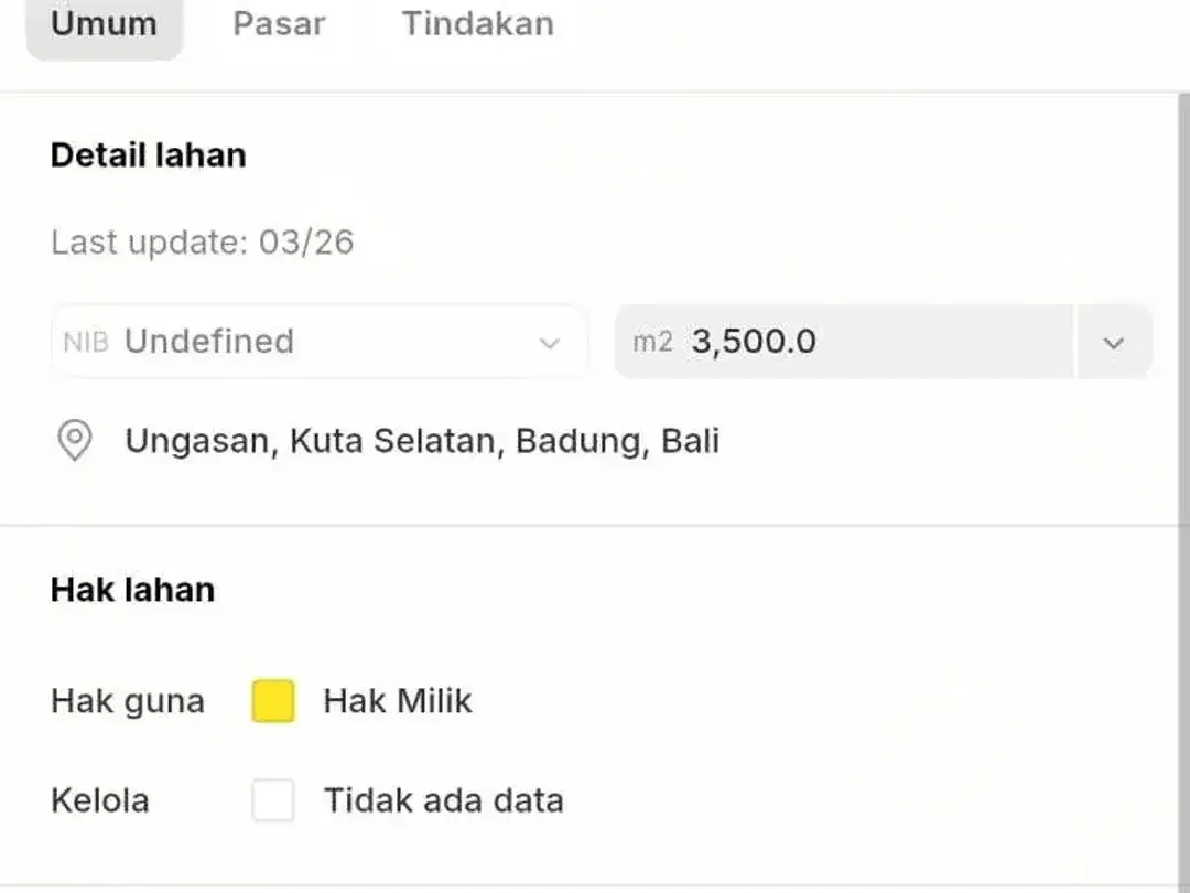 DIJUAL TANAH PREMIUM JALAN UTAMA TOYANING II – UNGASAN, BALI - Image 2 of 10