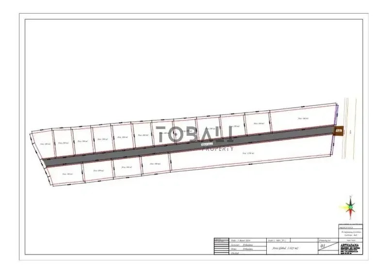 DISEWAKAN TANAH KAVLING LOKASI JL. KEDAMPANG -  KEROBOKAN - Image 7 of 7