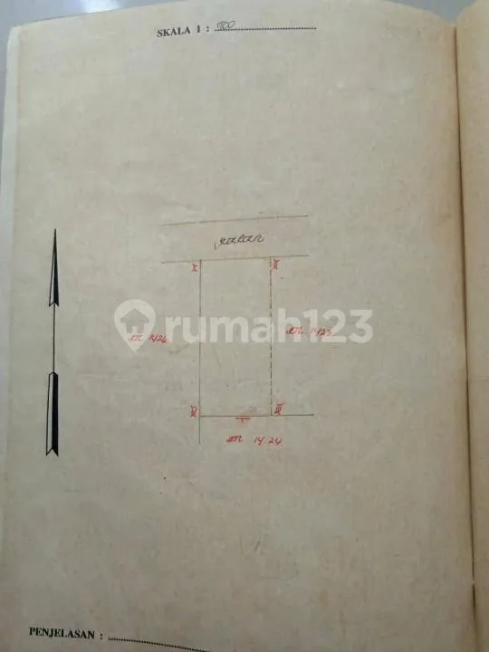 Tanah Strategis Jalan Nuansa Indah Utara, Buluh Indah, Denpasar - Image 1 of 4
