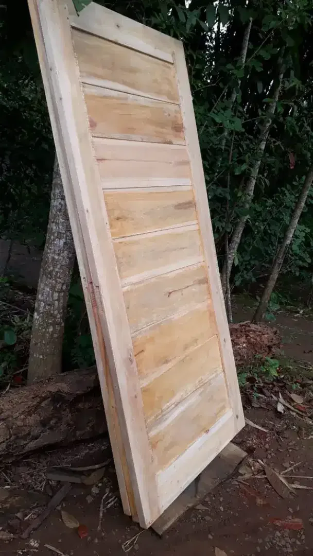 Jual daun pintu bahan kayu mahoni dan jati - Image 2 of 4