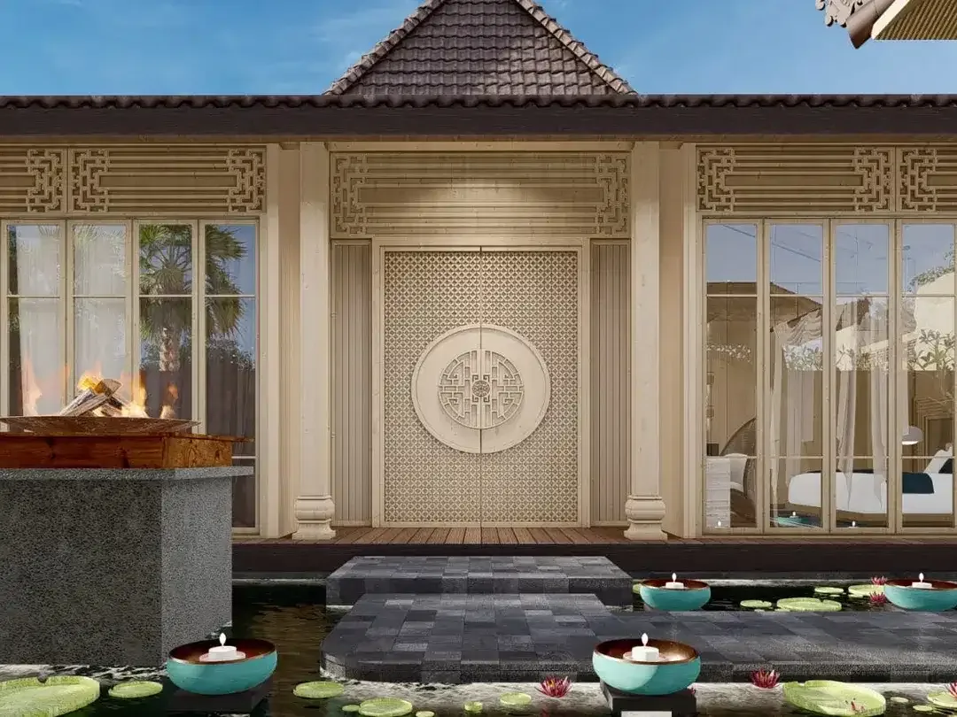 Freehold - Rare Riverside Heritage villa in Gated Berawa Enclave, Canggu, Bali - Image 1 of 10