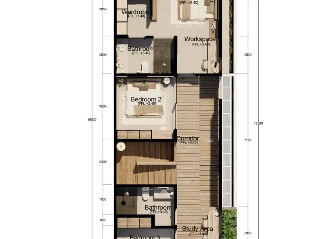 RUMAH MEWAH RENON JL. JAYAGIRI RENON DENPASAR BALI - Image 5 of 10