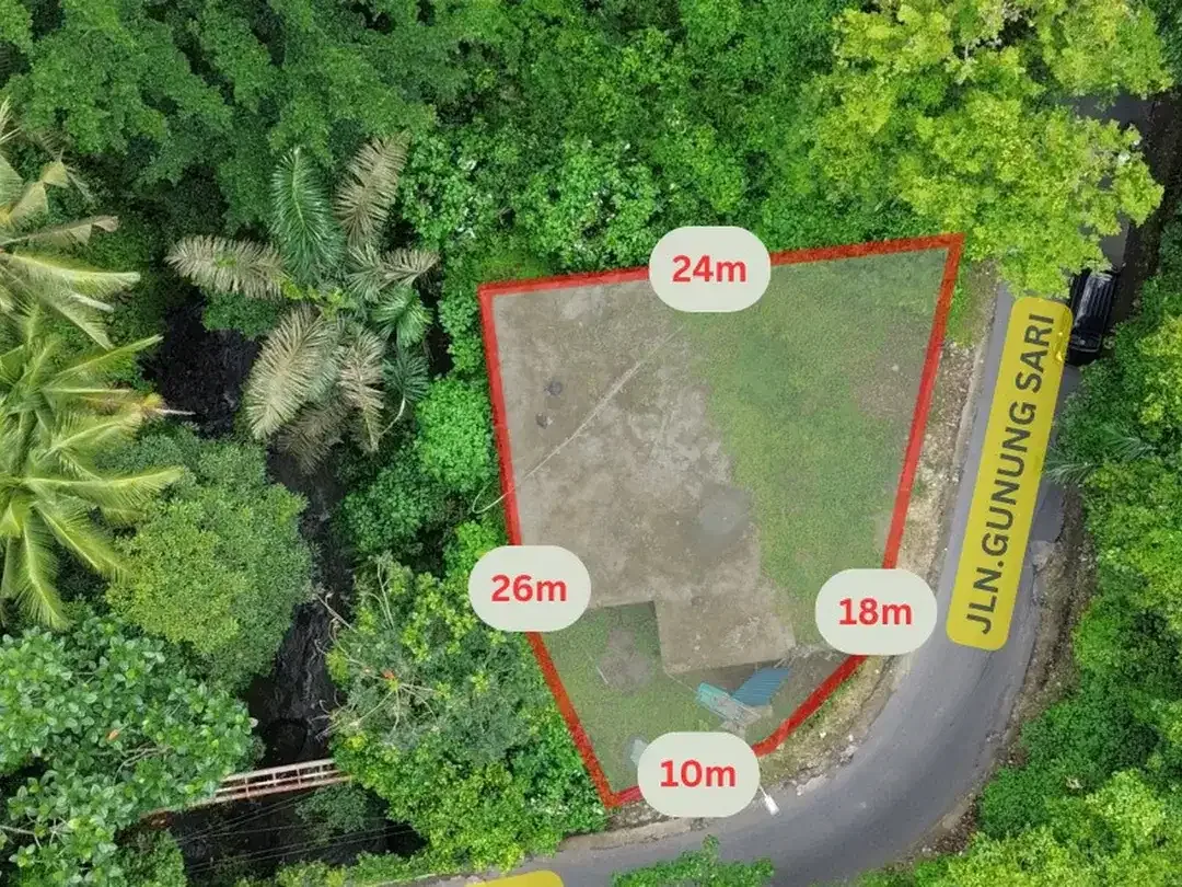Premium Freehold Land for Sale - Prime Commercial Location in Ubud Center - Image 1 of 10