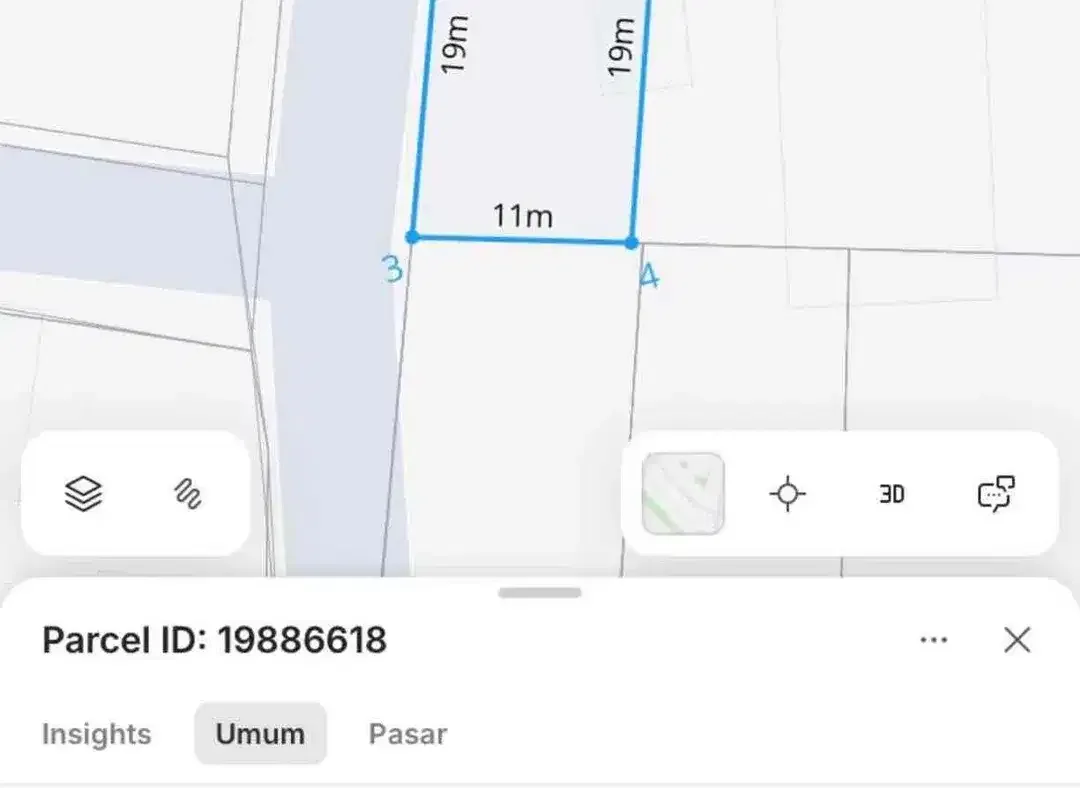 Tanah Kavling MURAH 204 m2 Area Villa Jl Palapa Dekat Kampus POLTEKPAR - Image 4 of 10