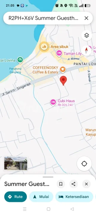 Premium Land For Sale Land 14 Are Close To The Beach And Rice Field View In Central Lovina - Image 4 of 4