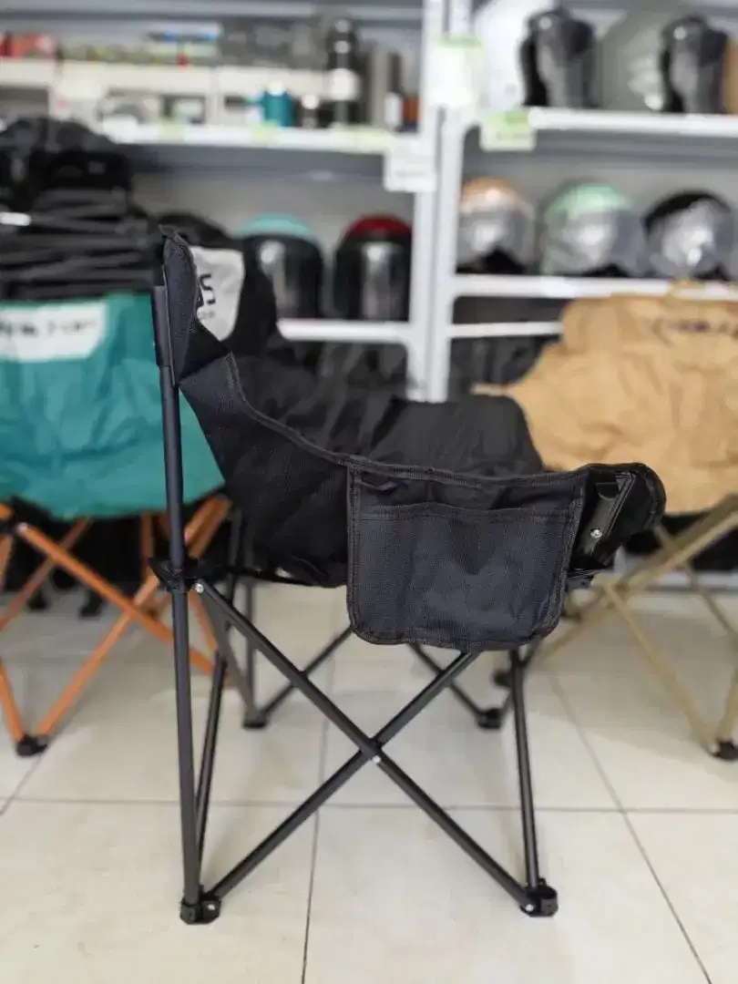 130rb BARU-Kursi Lipat Bulat camping/mancing/gunung UK.46x49x68cm - Image 2 of 7
