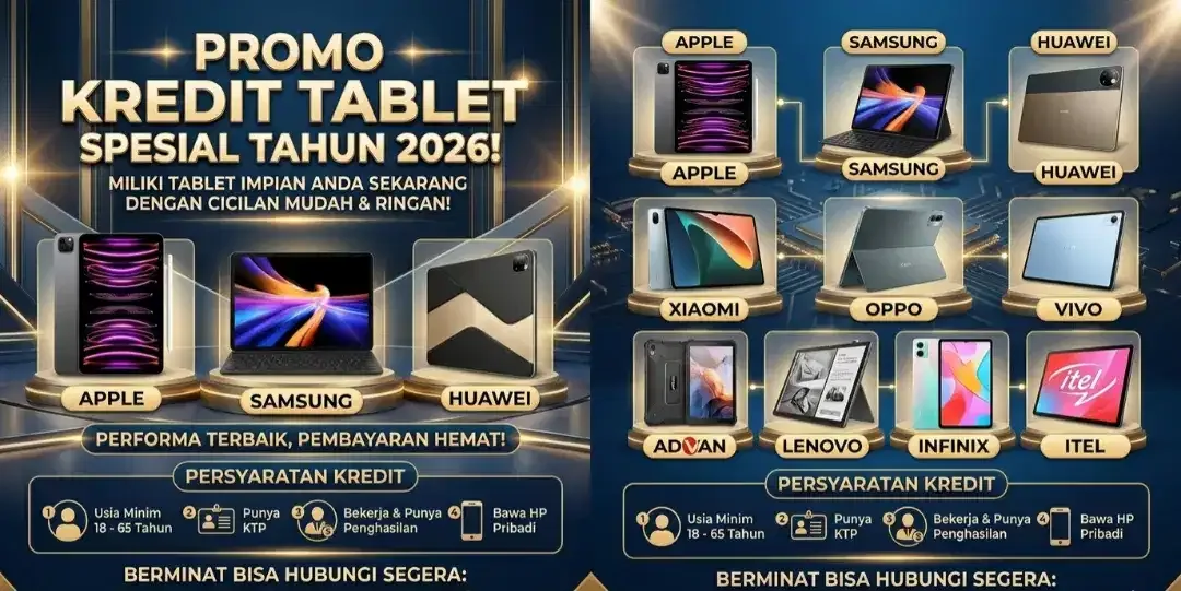 Promo kredit Pad / Tablet Apple.xiaomi. huawei. Dll - Image 1 of 1