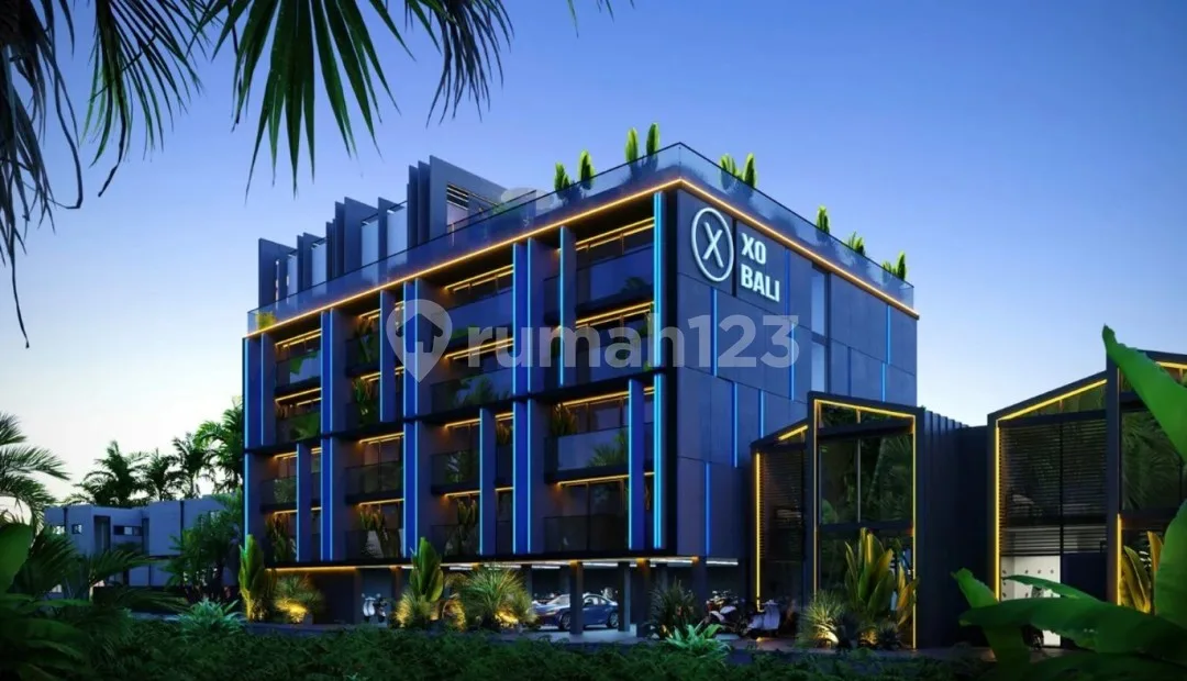 Kompleks Unik yang Menggabungkan Vila dan Apartemen di Canggu - Image 2 of 4