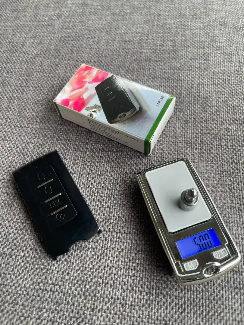 Ready timbangan emas mini digital 200 gram model remot mobil - Image 2 of 3