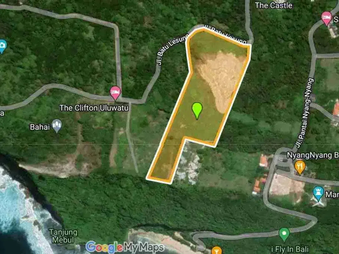 DIJUAL TANAH TEBING, NYANG NYANG, ULUWATU - Image 7 of 10