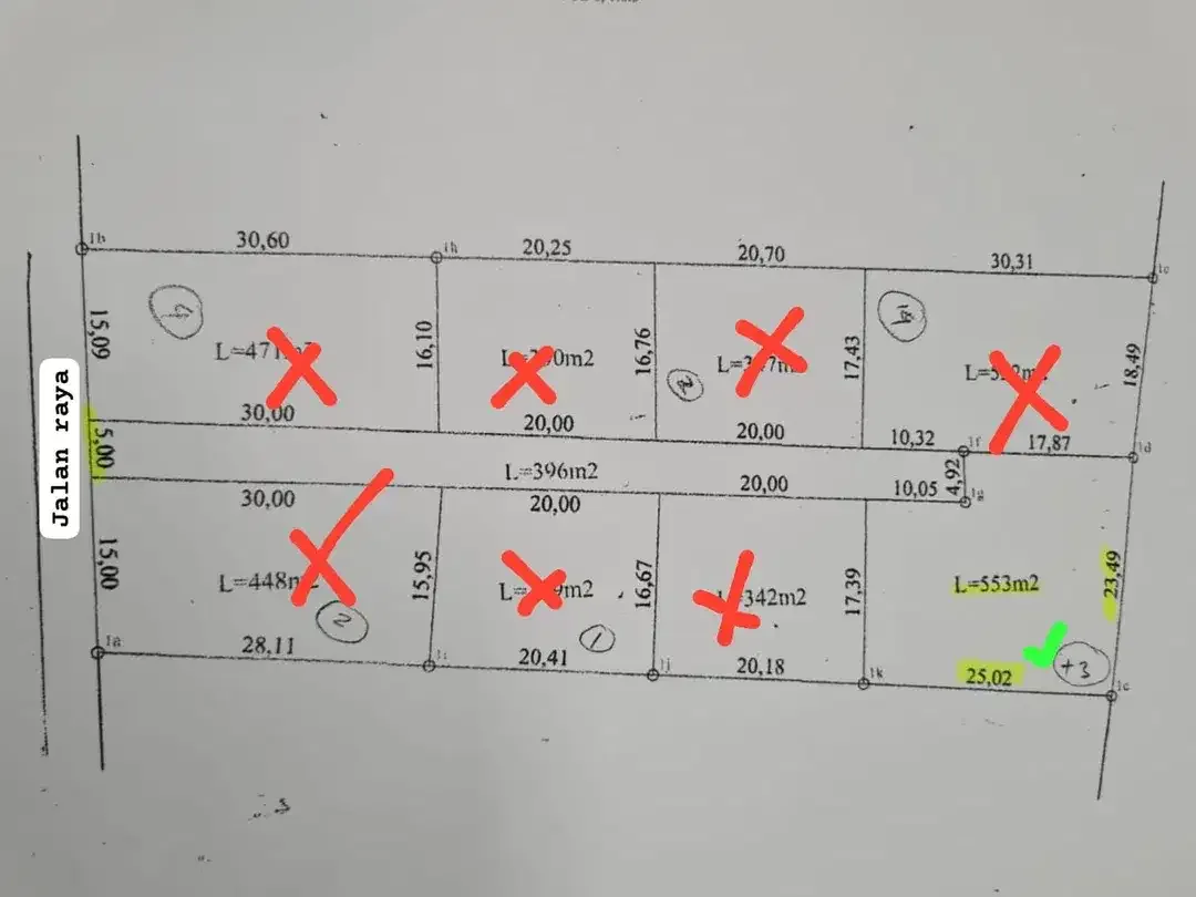 Tanah Kavling Hanya 800 Meter Ke Pantai Balangan Dijual - Image 4 of 4