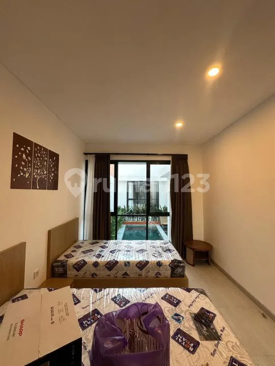 Disewakan Brand New Villa Modern Minimalis 2Br Fully Furnished di Kerobokan Bali H - Image 3 of 4