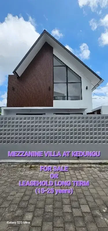 BRAND NEW VILLA KEDUNGU FREEHOLD, rice field view - Image 4 of 10