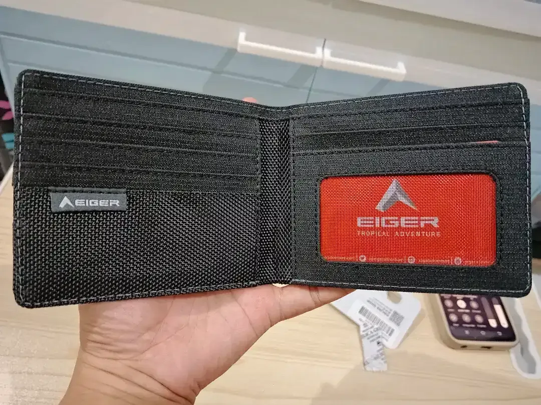 100rb BARU-Dijual Cepat Dompet Eiger 100% Original Bahan Canvas - Image 6 of 6