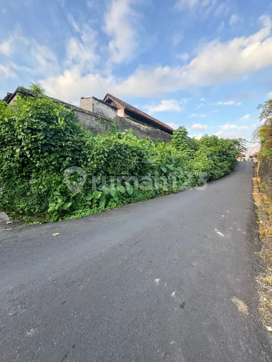 Dijual Lahan Cliffside Terakhir di Lodtunduh , Ubud View Sungai - Image 3 of 4