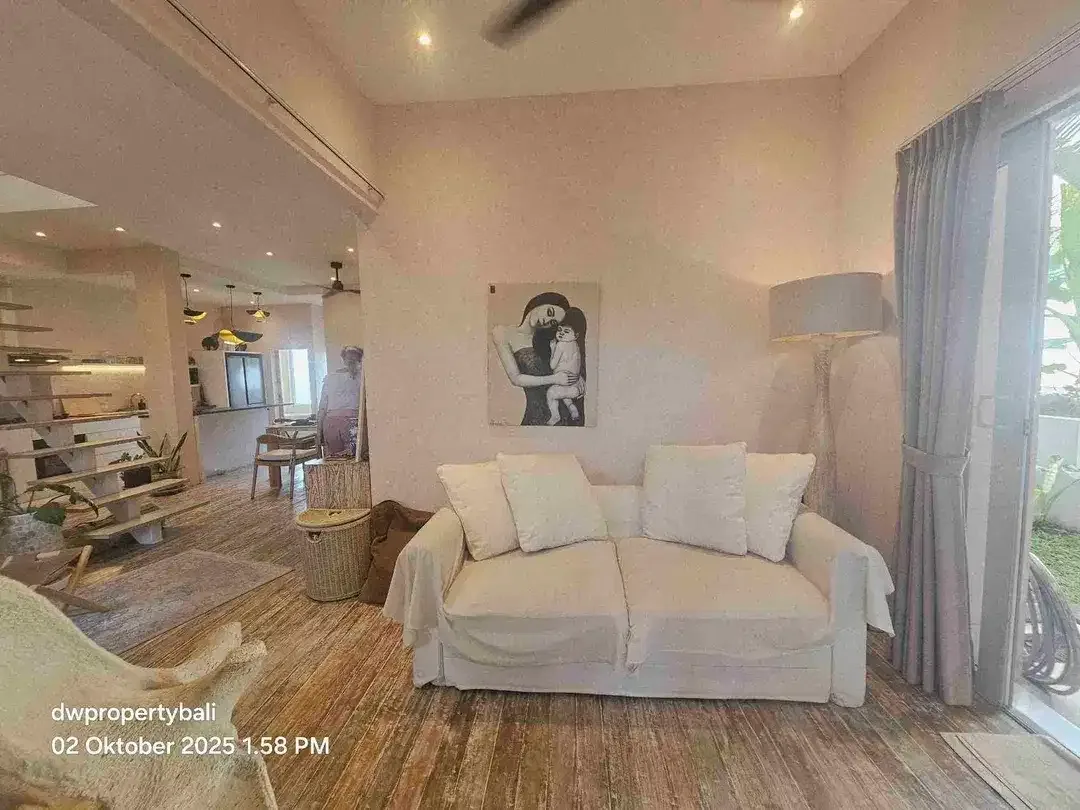 dijual villa lantai 2 view sawah canggu - Image 7 of 10