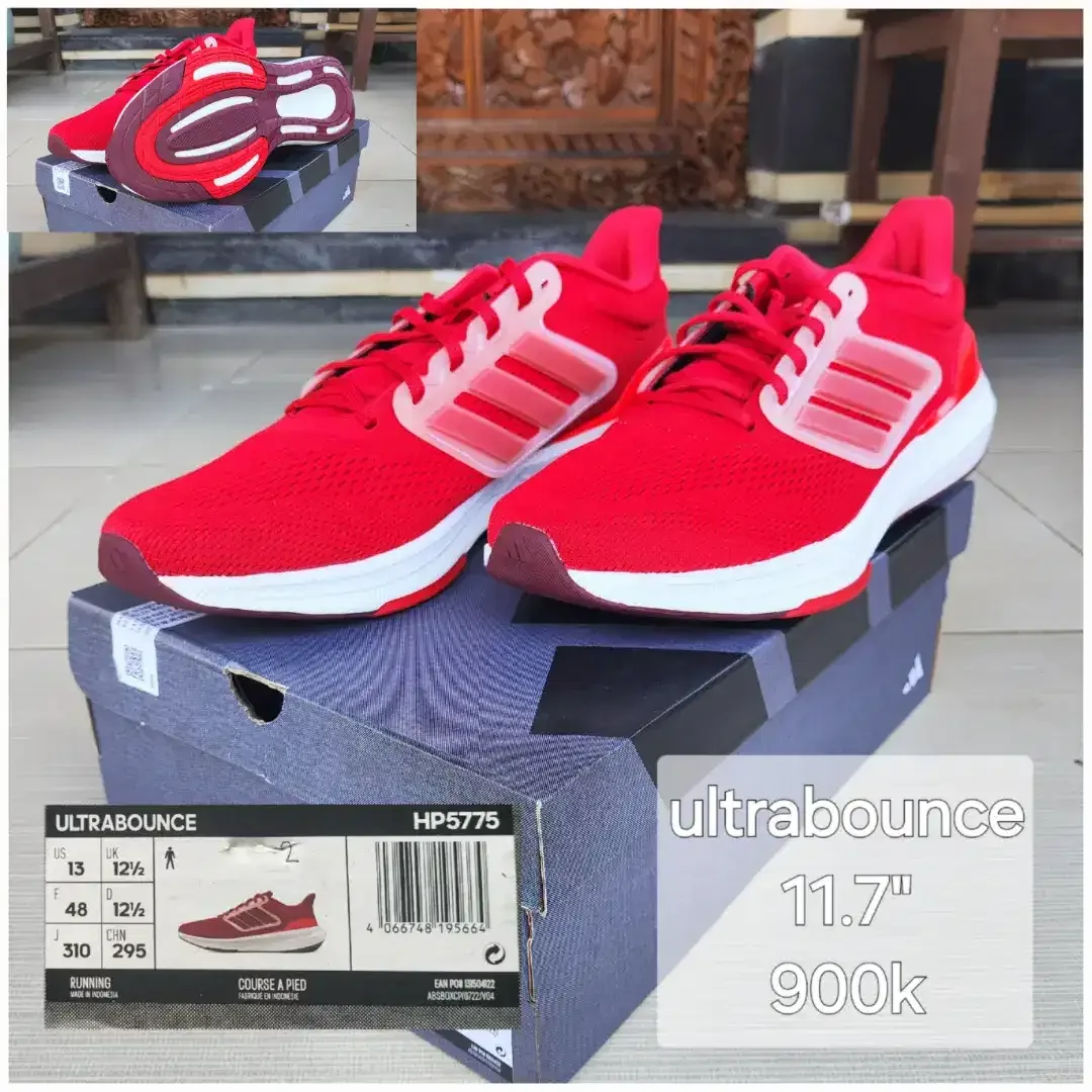 Sepatu adidas ultrabounce uk 12.5 baru original - Image 1 of 1