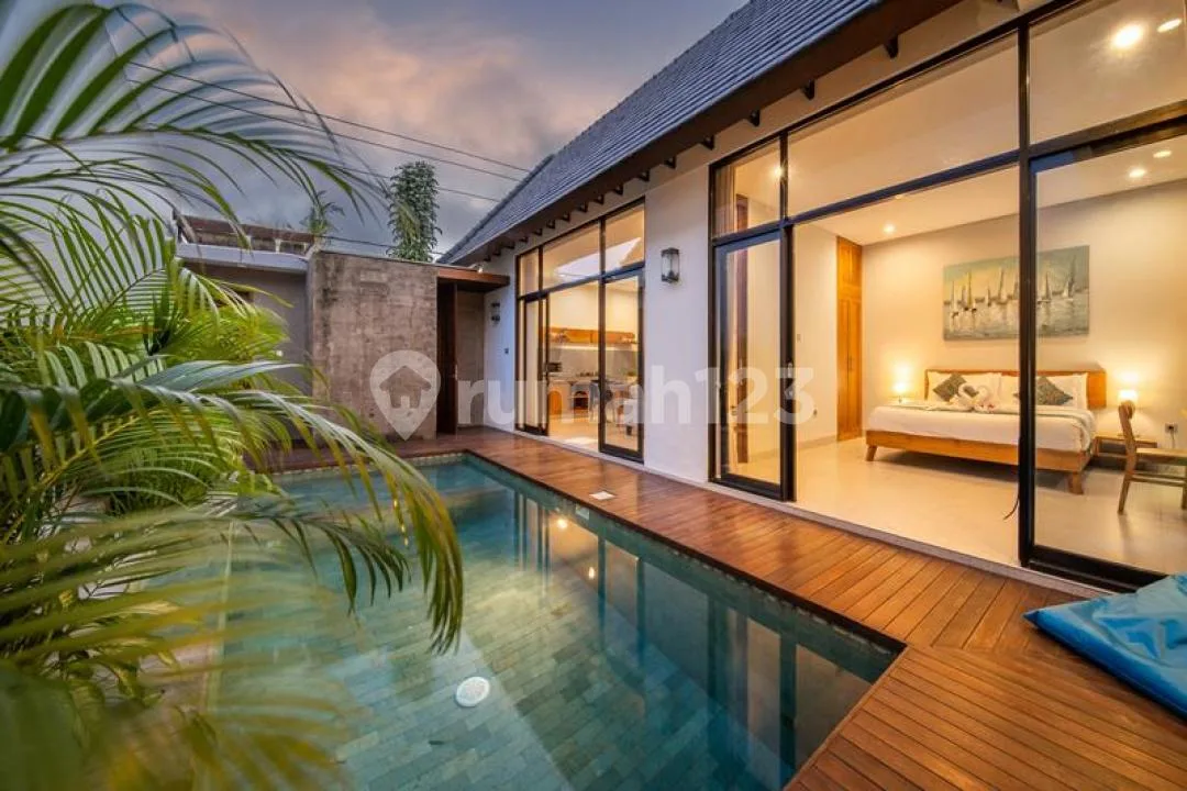Drop Price Flash Sale !! Good Rental Freehold 2 Bedroom Villa Ubud Bali Freehold Fully Furnished Private Pool - Image 1 of 4