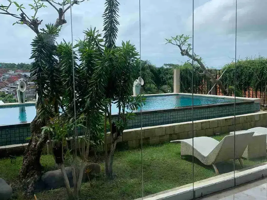for sale villa modern style ocean and GWK view at Kampial Kutuh Kuta Selatan - Image 3 of 10