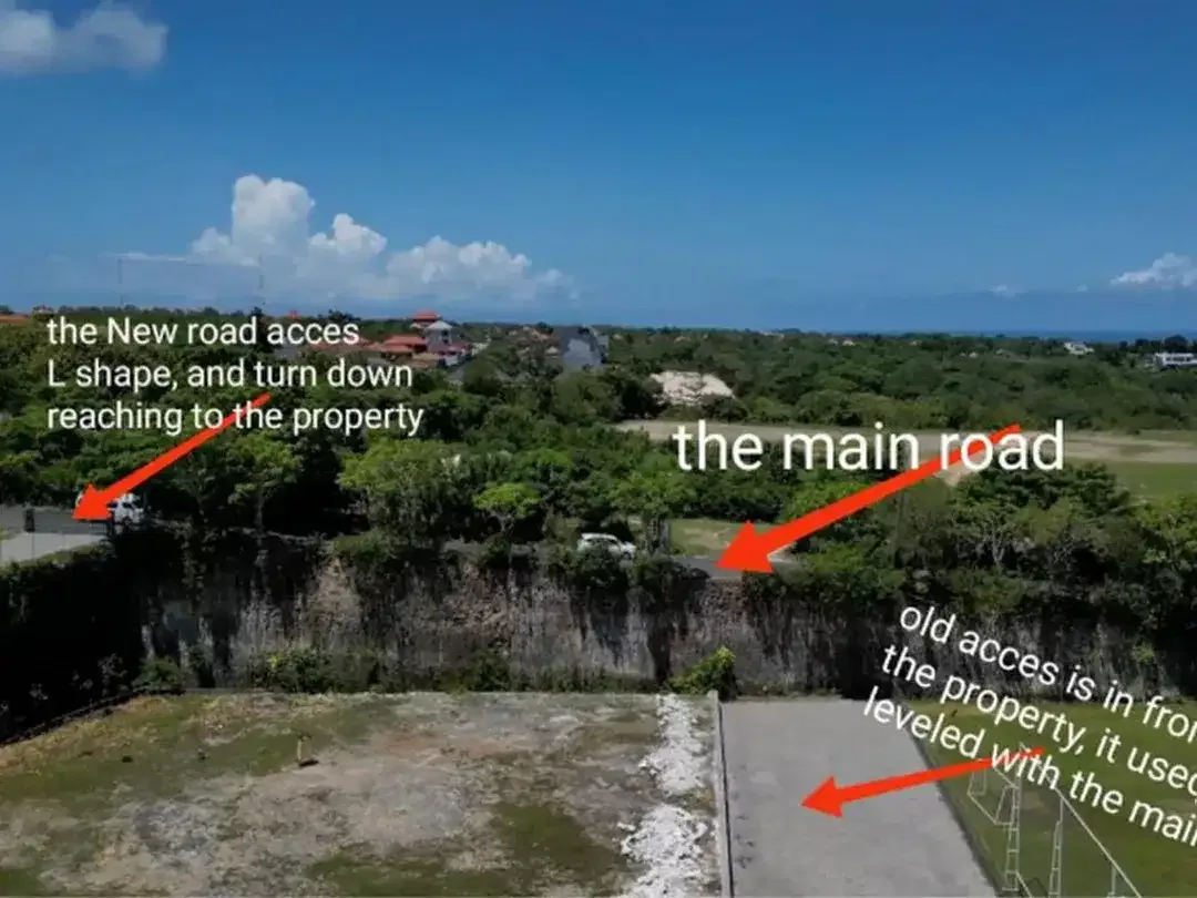 Tanah Premium 6 Are View Laut Dijual di Ungasan Area - Image 1 of 6
