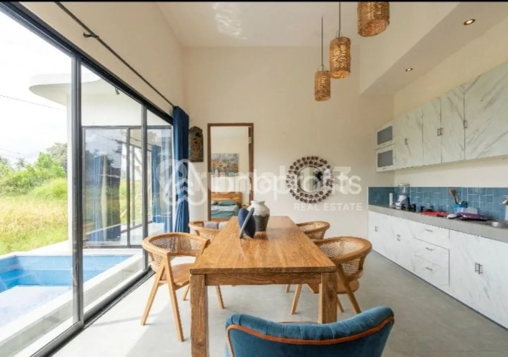 For rent the villa is in the middle of a large rice field, rice field view Sayan 10 menutes from Central Ubud Gianyar, mongkey forest sentral Ubud Gianyar Bali Indonesia FOR Rent Villa 12 menutes - Image 3 of 4