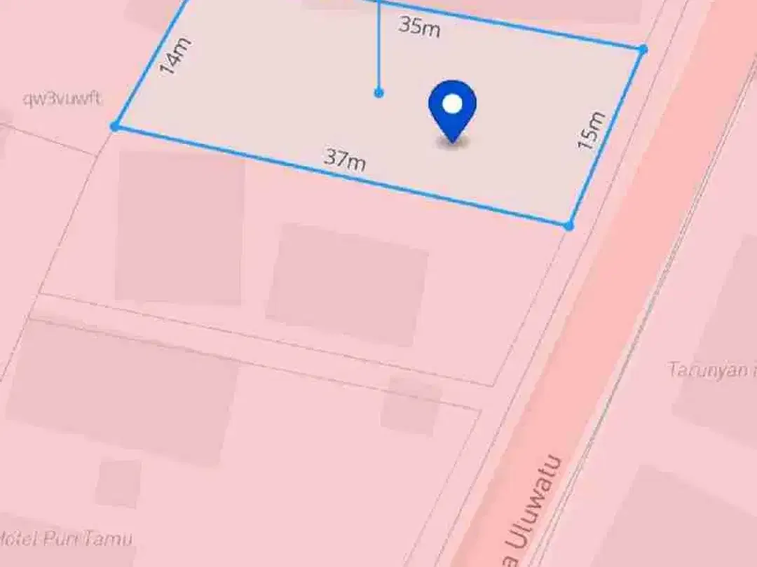 dijual Tanah Premium Plot Kecil di jalan utama uluwatu II Jimbaran Kuta Selatan - Image 3 of 7