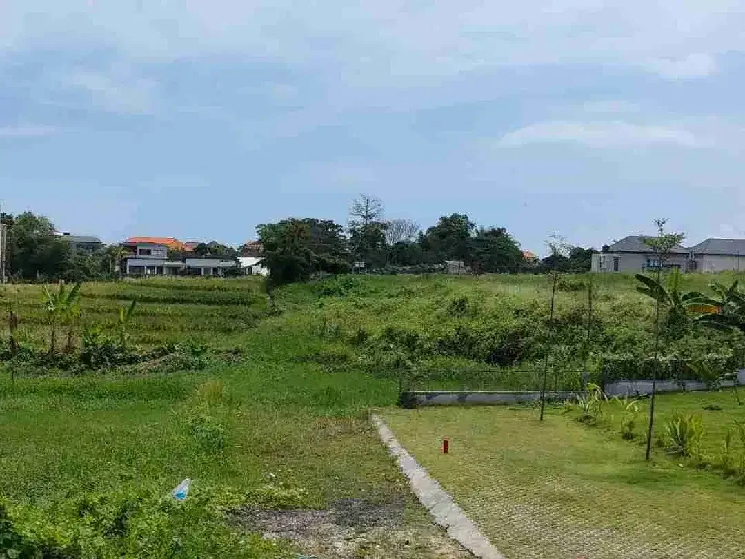 Tanah premium 5 are berawa canggu view sawsh lebar 16,3m 1,650M/are dekat ATLAS & FINS BEACH - Image 8 of 10