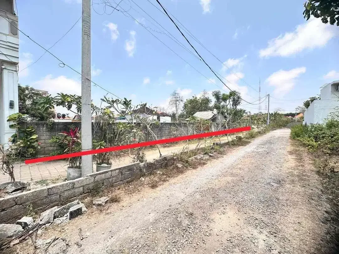 Tanah MURAH Area Villa Jl Pura Pemecutan Ungasan - Image 1 of 10