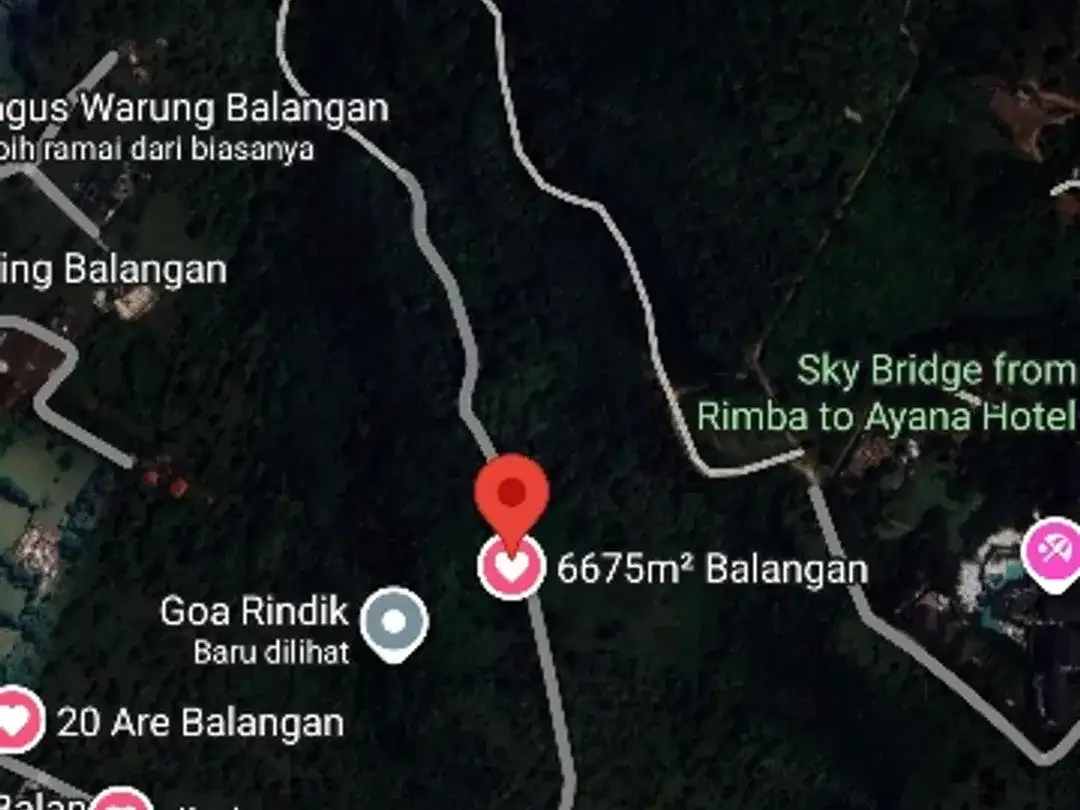 dijual tanah kawasan balangan jimbaran Kuta Selatan Badung Bali - Image 3 of 10