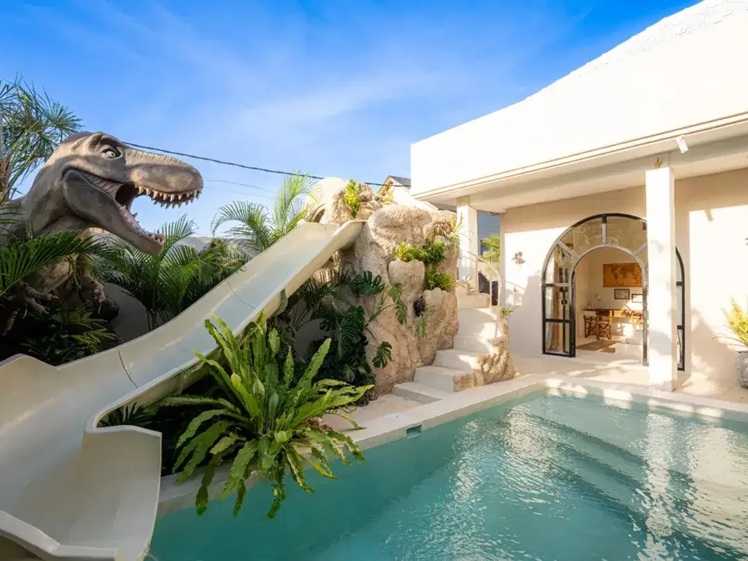 Leasehold - Bali's First Dinosaur-Themed Private Villa in Canggu, Bali - Image 1 of 10