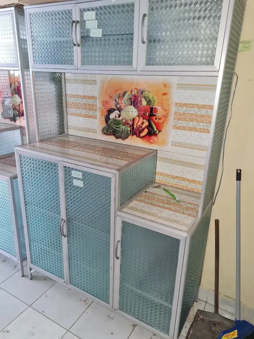 Rak piring 3 pintu full almunium - Image 2 of 4