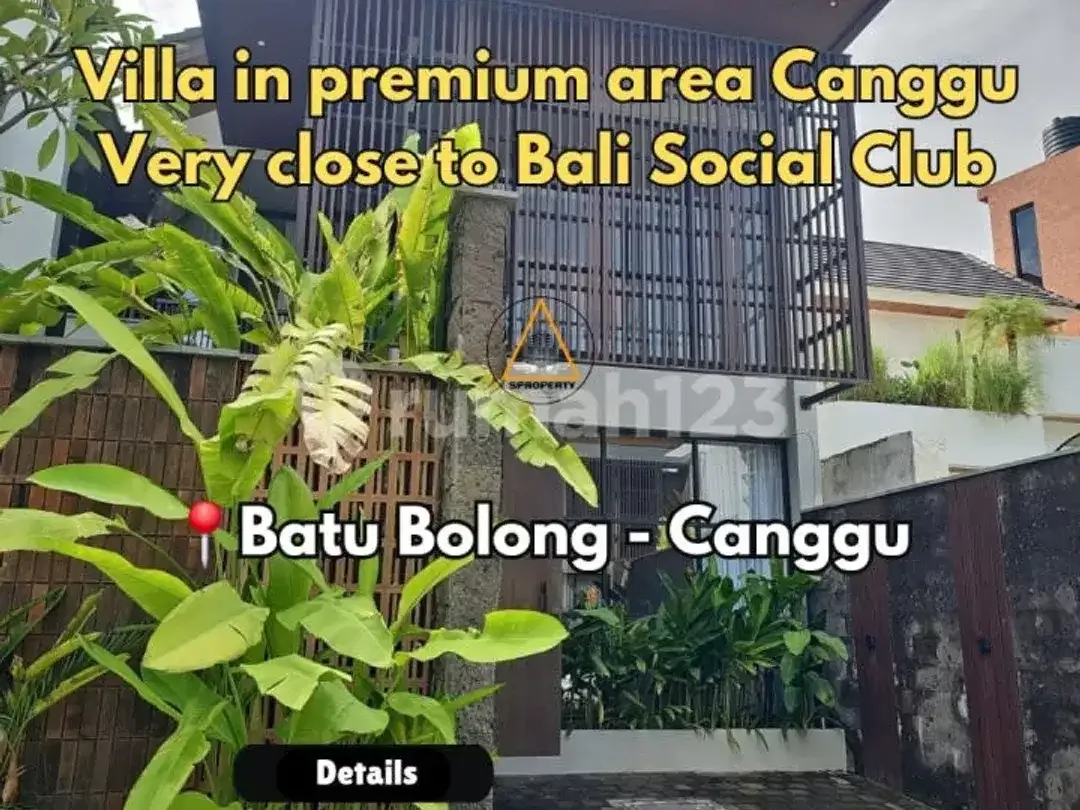 Modern Villa In A Premium Area Canggu Near To Bali Social Club - Image 1 of 5