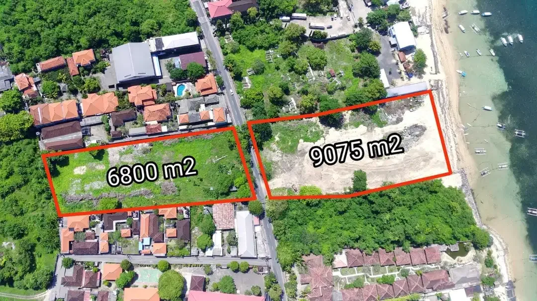 DIJUAL TANAH COCOK UNTUK HOTEL PINGGIR PANTAI NUSA DUA BALI - Image 3 of 10