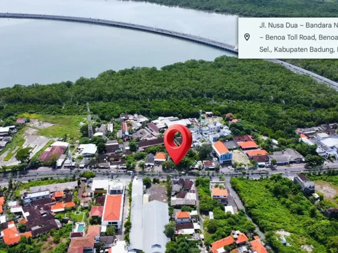 Dijual Tanah komersil dekat Tol & Obyek Wisata di Jl Bypass Nusa Dua Bali - Image 2 of 10