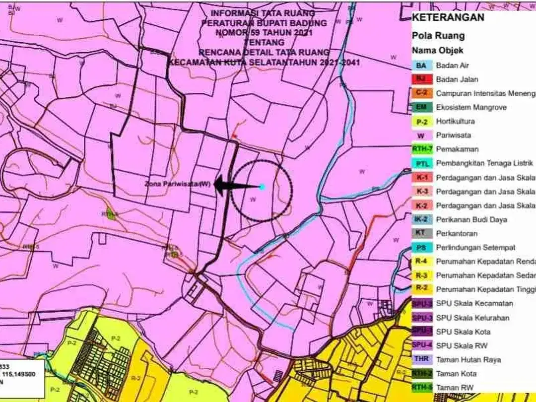 DIJUAL TANAH LUAS 2,34 HEKTAR DI KAWASAN AYANA JIMBARAN KUTA SELATAN BALI - Image 3 of 10