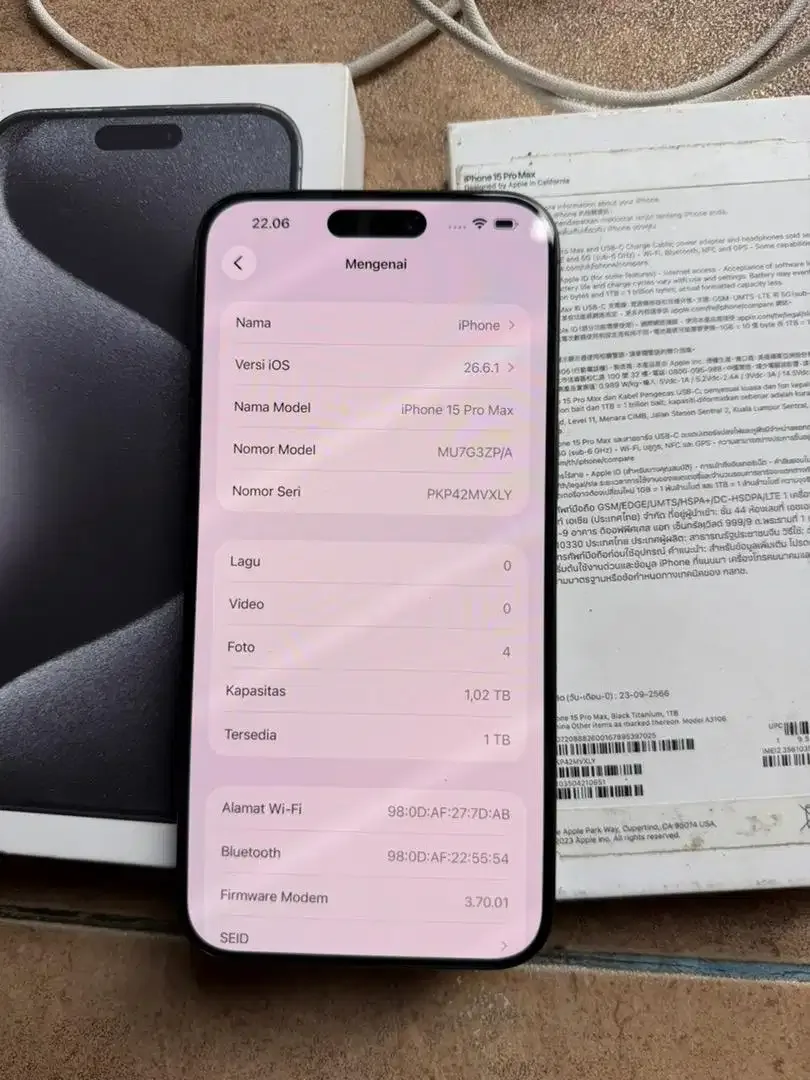 iphone 15 promax 1tb - Image 2 of 8